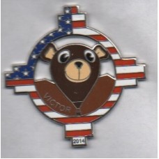 Victor Bear 2014 Stars & Stripes Zia G-OURS